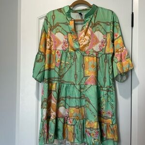 Light weight dress perfect for the European vacation.